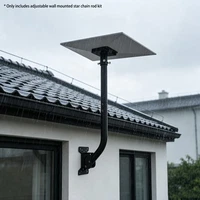Starlink Gen3 Roof Wall Mount Kit 360°Rotatable Galvanized Steel Antenna Bracket