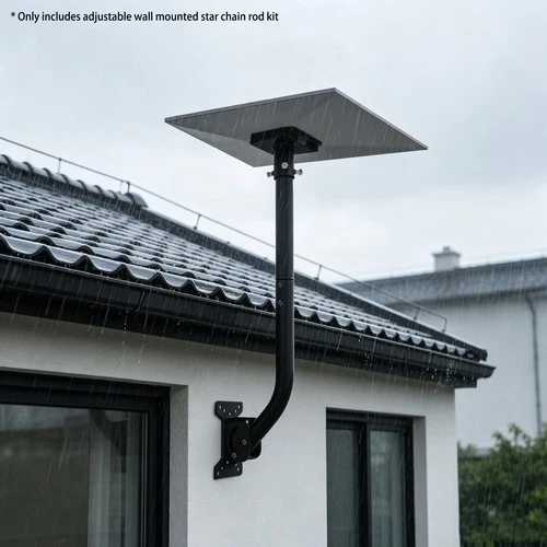 Starlink Gen3 Roof Wall Mount Kit 360°Rotatable Galvanized Steel Antenna Bracket