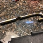 Anthropologie Candy Cane Bottle Opener Gold & Silver Gift Festive NEW — photo 1