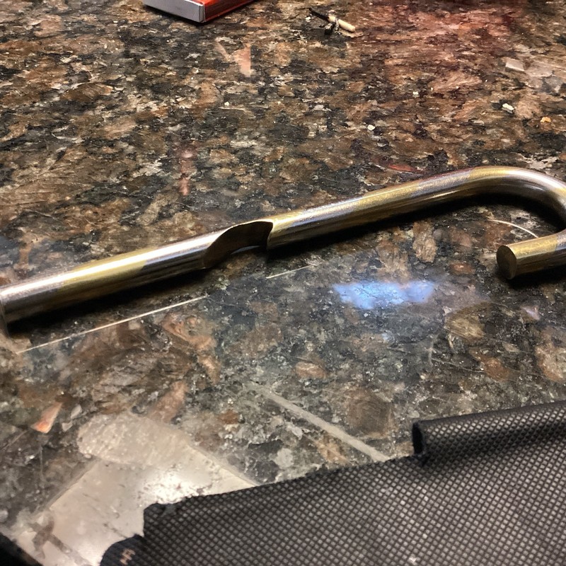 Anthropologie Candy Cane Bottle Opener Gold & Silver Gift Festive NEW