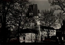 RPPC Rabensteinska vez Ceske Budejovice Czech Republic vintage postcard b986