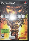 Metal Gear Solid 3: Snake Eater (Sony PlayStation 2, 2004) Blockbuster Case.