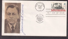 Scott 1197 Louisiana 1962 first day cover signed singer/Governor Jimmie H Davis