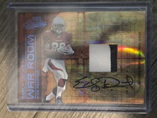 2008 Absolute War Room #WR-12 Early Doucet III Jersey Auto RC #ed / 25