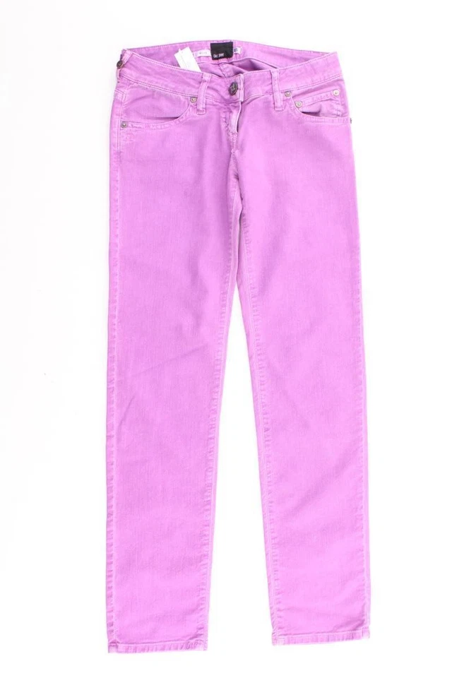 Take Two Skinny Jeans Skinny Jeans für Damen Gr. W27, S, 36 lila aus Baumwolle - Bild 4 von 4