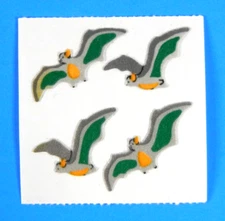 Vintage Great 7 Fuzzy Bats Sticker Mod