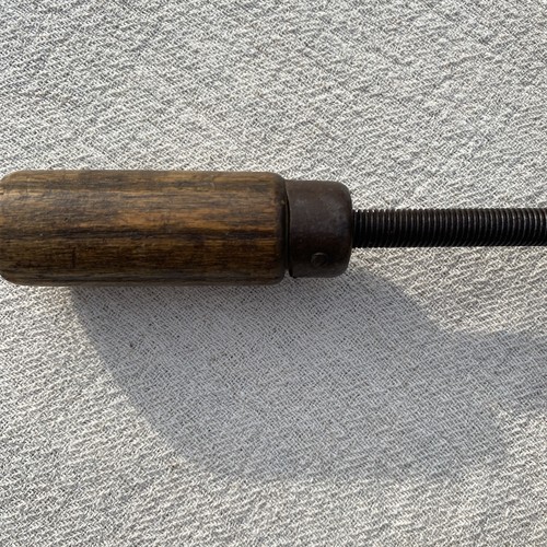 Vintage duży drewniany zacisk 12" Cicicinnati Tool Company - Zdjęcie 6 z 12