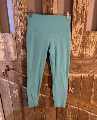 lululemon athletica Align High Rise Ankle Yoga Leggings Blue Women's 8