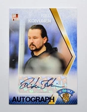 2016 Sereal Team Finland Autograph #FIN-AUT-024 Riku Koivunen 10/50