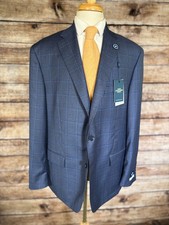 NWT Hart Schaffner Marx Wool Blazer Size 48 New York Fit
