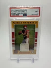 2017 Donruss Patrick Mahomes Rookie Threads - Red PSA 9 #7
