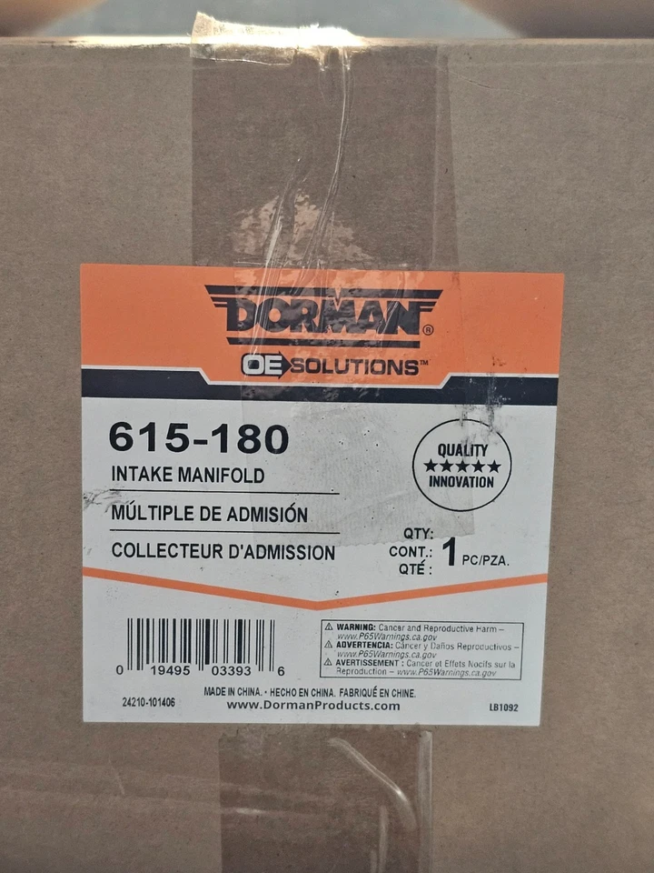 Dorman 615-180 - Colector de admisión de plástico para Buick Park Avenue 1995-2005 Foto 2 de 4
