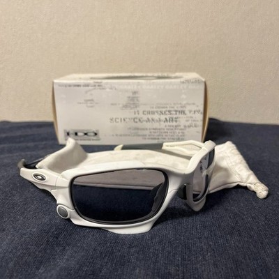 Oakley Jawbone White Sunglasses with VR50 Photochromic Lenses Rare