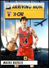 2024-25 Hoops Winter #4 Matas Buzelis Arriving Now Rookie E1