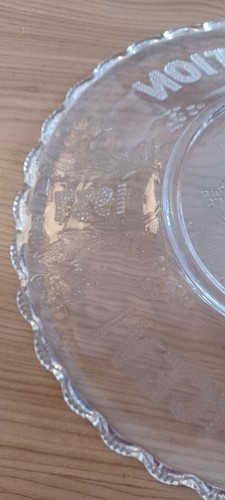 Vintage Glass Bowl Coronation of King George VI in 1937. Used But Good Condition - Picture 14 of 21