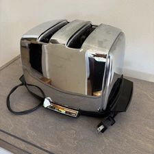 Vintage Sunbeam Toaster 20-3 AG Radiant Control Auto Drop 2-Slice Toaster "WORKS