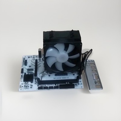 AMD Ryzen 5 1600X 6-Core CPU + B450 AM4 Motherboard Combo - Tested & Working