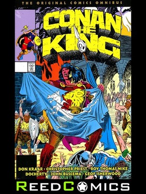 KING CONAN THE ORIGINAL COMICS OMNIBUS VOLUME 3 HARDCOVER MIKE MANLEY COVER