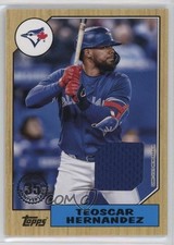 2022 Topps Series 2 1987 Topps Baseball Relics Teoscar Hernandez #87BR-THE 10k8