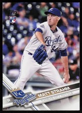 2017 Topps Matt Strahm #274 BASEBALL CARD Rookie Kansas City Royals RC