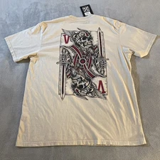 New Howitzer Men's T-shirt 2XL XXL Valhalla Military Grunt MFG Ace Skull Logos