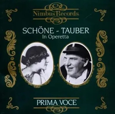 Lotte Schöne & Richard Tauber in Operetta | Suppe/Lehar/Strauss/+ | Audio-CD
