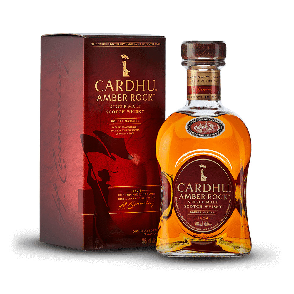 Cardhu Amber Rock Single Malt Scotch Whisky - 40% Vol./ 0,7 L