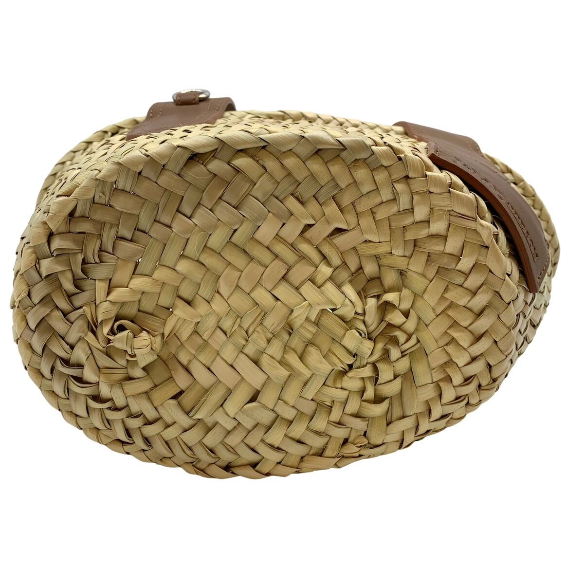 Authentic J&M Davidson Small Basket Hand Bag Light Brown Authentic J&M Davidson Small Basket Hand Bag Light Brown
