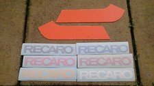 FOCUS MK2 ST FACELIFT MODEL ST3 SEAT BASE TRIM INSERTS IN GLOSS ASBO ORANGE  