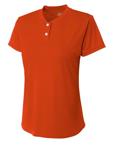 A4 NG3143 Youth Poly Interlock Tek 2-Button Henley Peak Performance Shirt - Picture 2 of 10