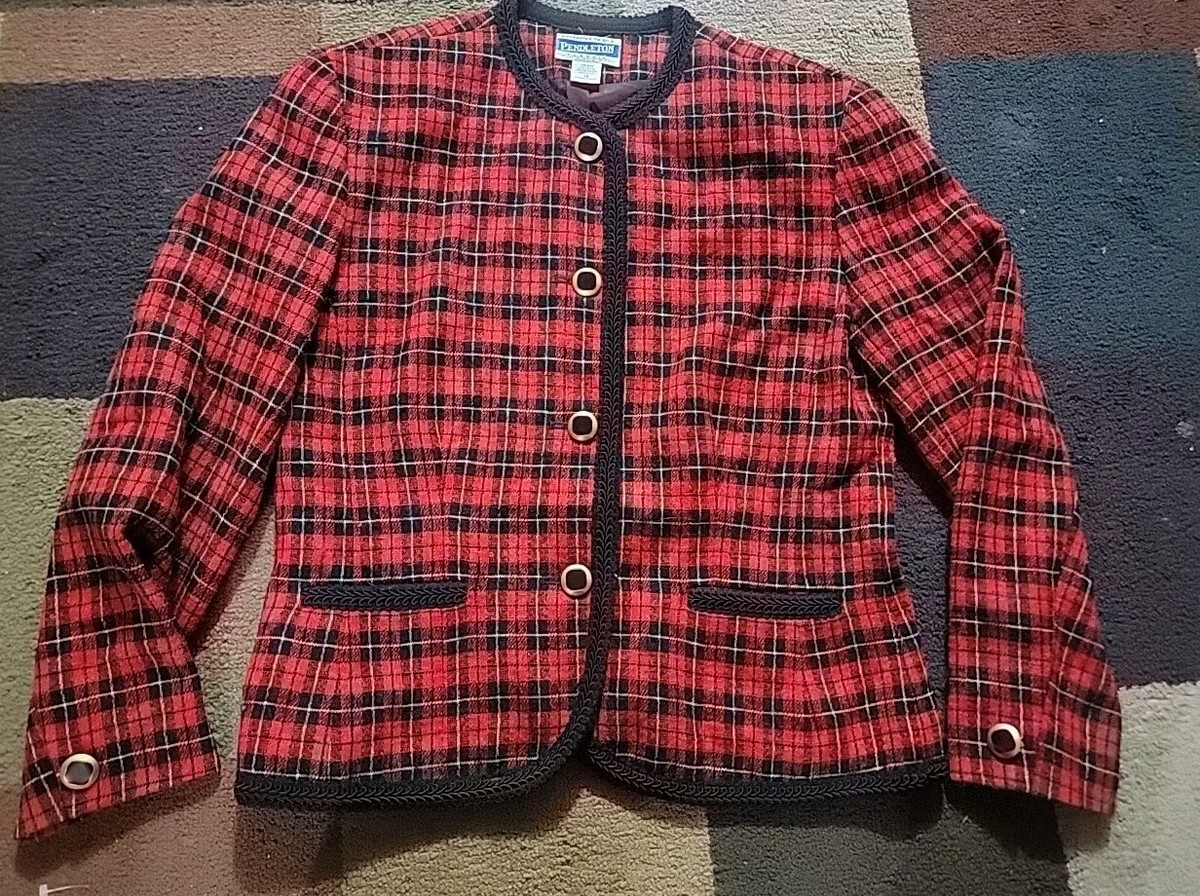 pendleton　usa製　ジャケット デッドストック☆80s USA製 PENDLETONペンドルトン ネイティブ柄