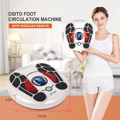 PUREMATE Foot Reflex Therapy Massager Circulation TENS Massage Improves Blood Circulation