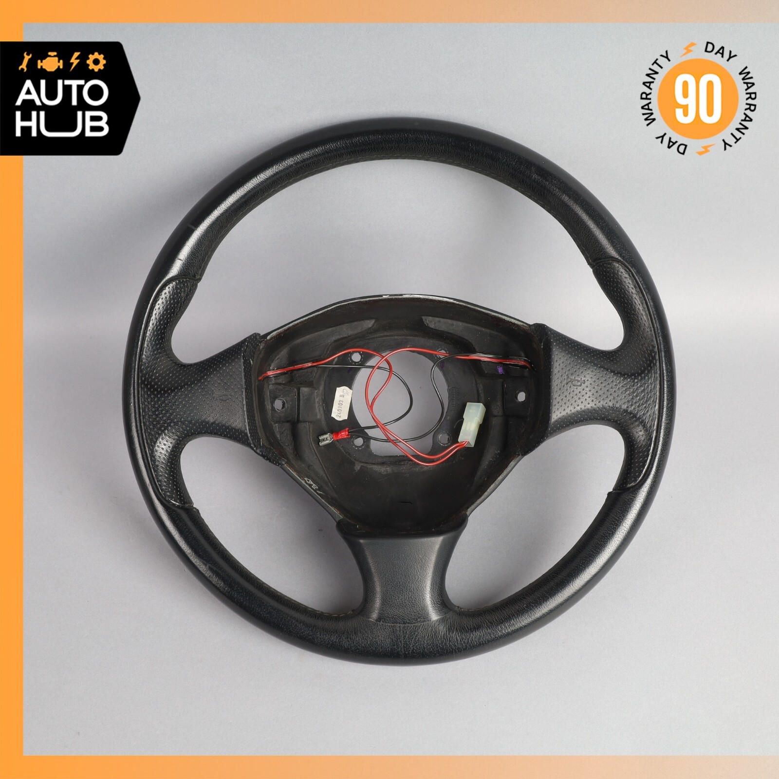 02-07 Maserati Spyder 4200 M138  GT Cambiocorsa Steering Wheel Black OEM 61k