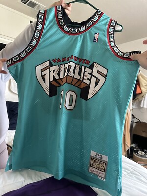 vancouver grizzlies jersey xl | eBay
