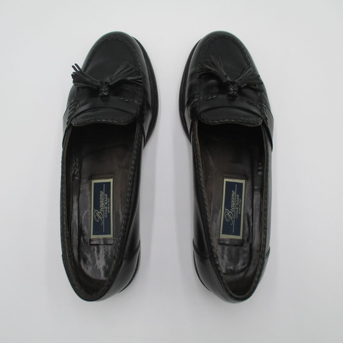 Bragano By Cole Haan Bragano Mens Size 10.5M Black Slip On Bragano By Cole Haan Bragano Mens Size 10.5M Black Slip On