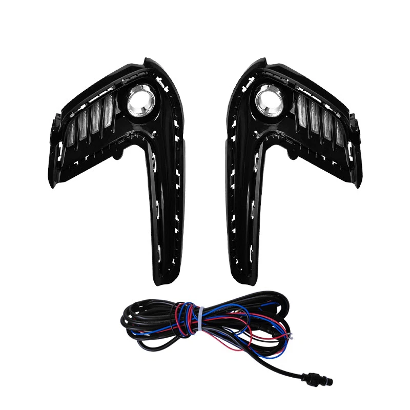 Luces antiniebla delanteras LED DRL para Hyundai Elantra 2016-2018 con cableado Foto 2 de 4