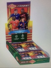 2022-23 Topps Finest Flashbacks UEFA Club Competitions Hobby Box - Pre-order