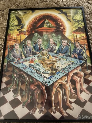MEAR ONE False Prophets 18x24  Framed/signed
