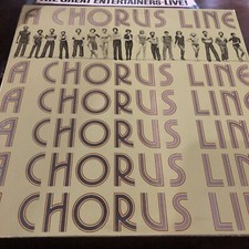 A Chorus Line Musical LP Vinyl Record Album