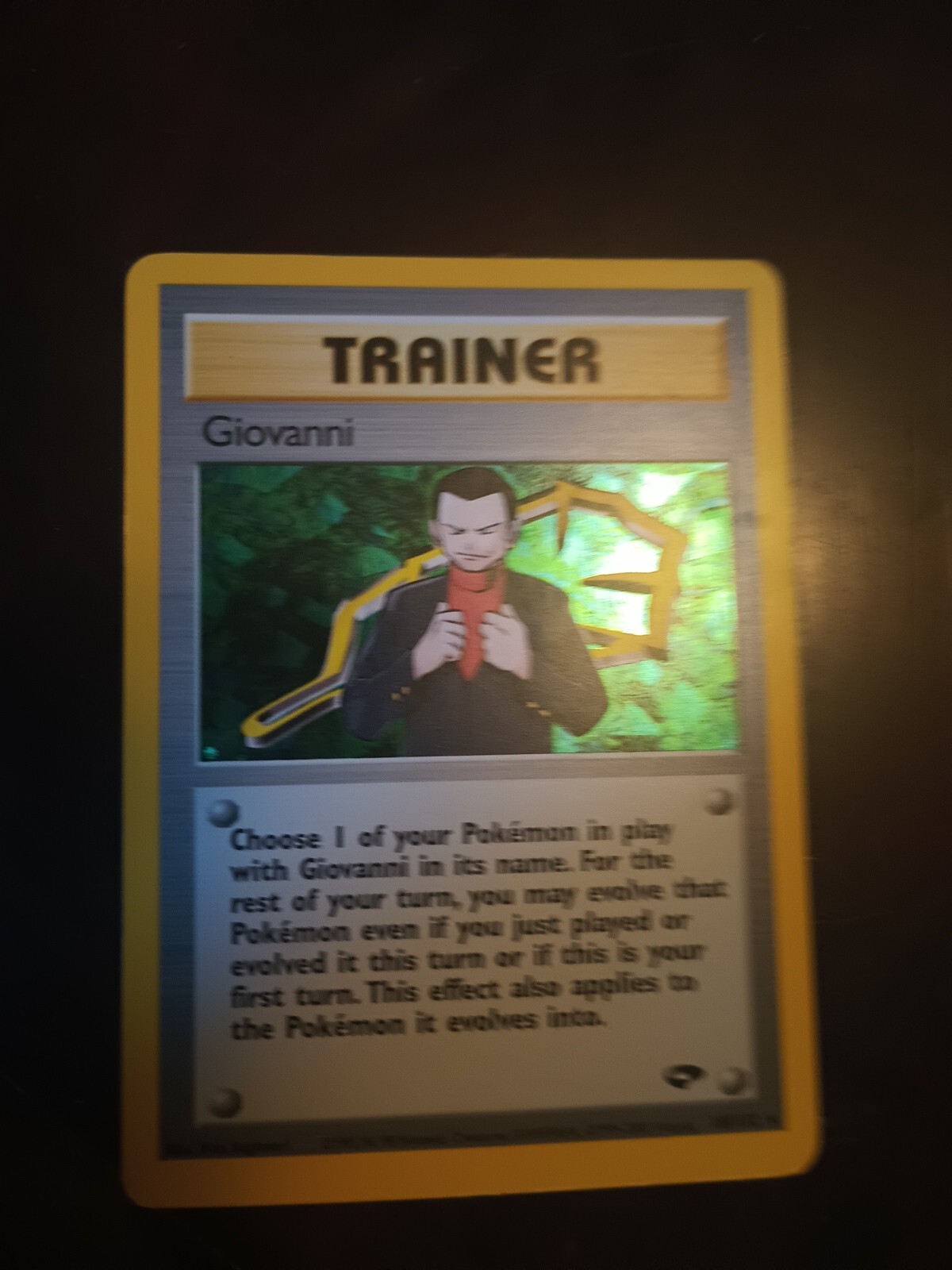 Pokémon TCG Giovanni Gym Challenge 104 Regular Unlimited Rare