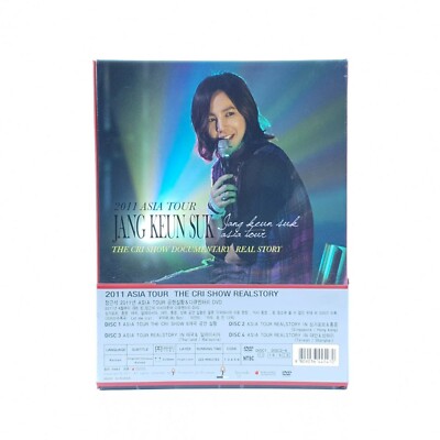 JANG KEUN SUK 2011 ASIA TOUR DVDセット Jang Keun Suk 2011 Asia Tour 4 DVDs The Cri Show Documentary