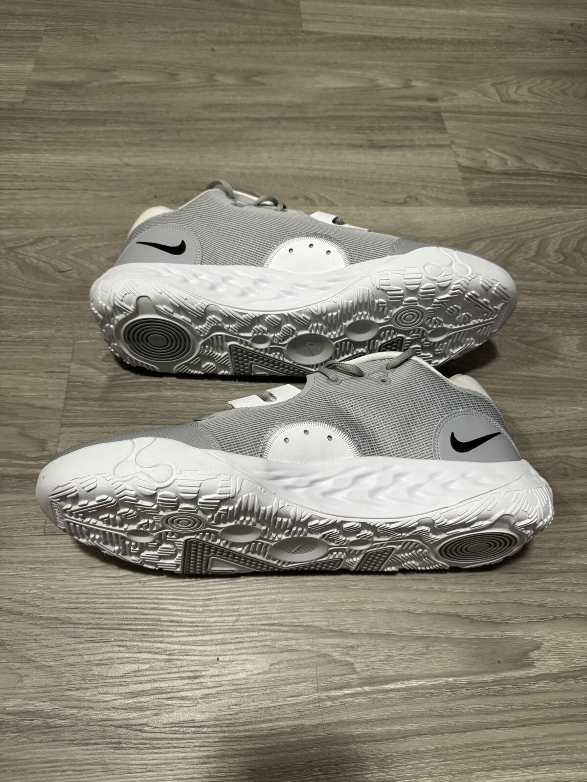Nike PG 6 TB Promo Wolf Grey White Basketball Shoe RARE DX6654-003 Size 16 image 3