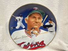 BEAUTIFUL 1985 Harmon Killebrew Hackett American AUTO'D Plate, Minnesota Twins!