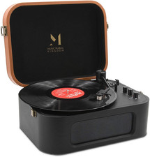 akai stereo turntable with speakers