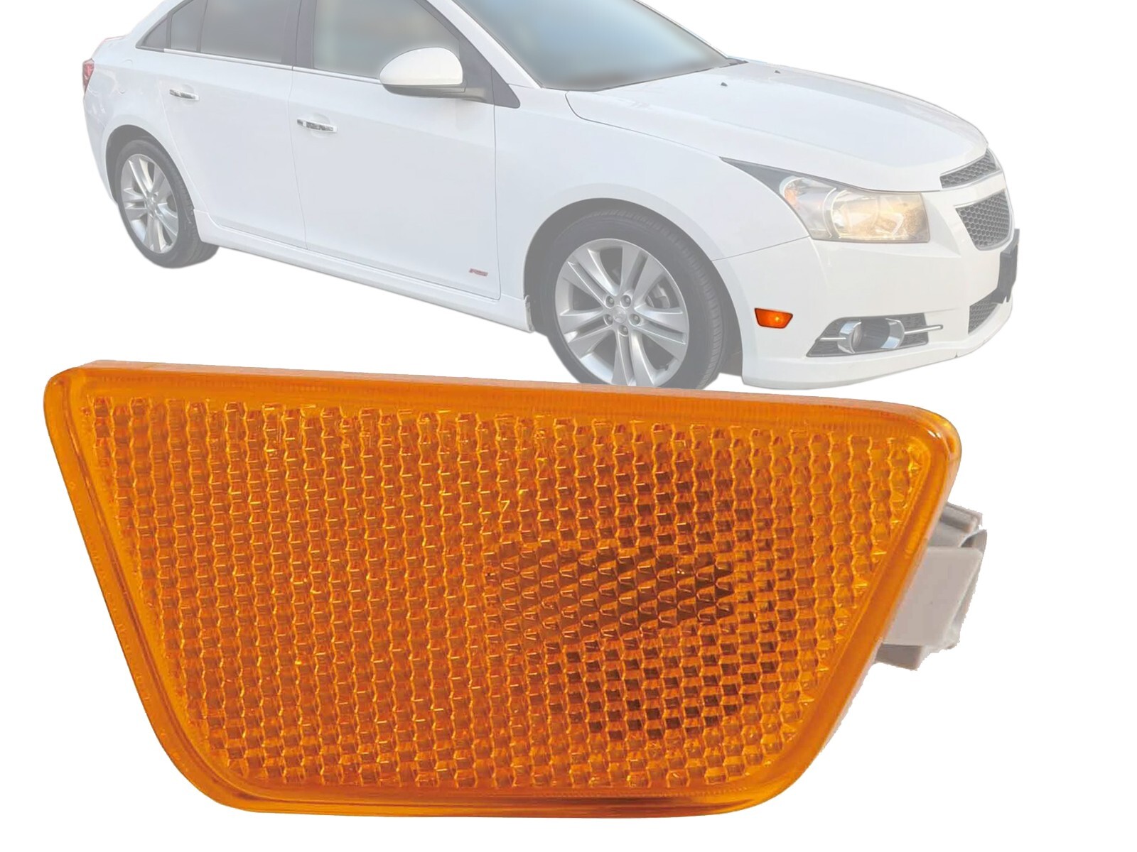 For 2011 - 2016 Chevy Cruze Side Marker Lamp with Bulb Passenger Side ...