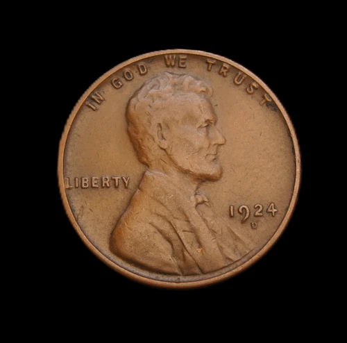 1924-D Lincoln Wheat Cent  XF