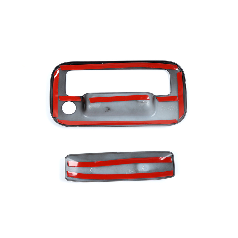 Black Rear Trunk Door Tailgate Handle Cover Trim for Ford F150 09-14 Accessories