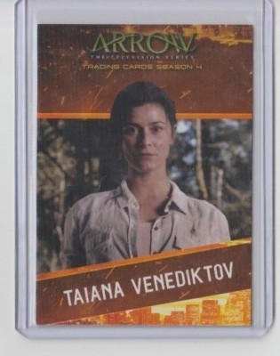 DC Arrow Season 4 Character Insert Trading Card Elysia Rotaru Taiana Venediktov 