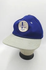 RARE Vintage Youngan 1960's Detroit Lions Snapback Hat w/ Logo Patch NFL Korea