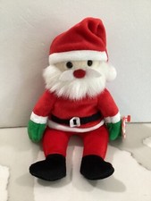 1998 Ty SANTA CLAUS Beanie Baby 9  NEW